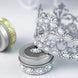 5 Strips - Stick on Rhinestone Gems - Oval Self Adhesive Diamond Rhinestone Stickers - Silver