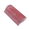 21x11inch Red Self Adhesive Rhinestone Diamond Sticker Wrap Sheets, DIY Craft Gem Stickers