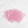 600 Pcs | Fuchsia Star Shape Stick-On Diamond Rhinestone Stickers, DIY Self Adhesive Craft Gems