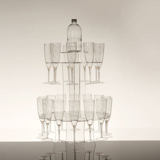 Stylish and Convenient Champagne Flutes Display Stand