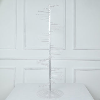 Clear Acrylic Wine Glass Stand for Memorable Celebrations