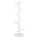 4.5ft Clear Acrylic Spiral Champagne Flute Display Stand, Wine Glass Bar Rack#whtbkgd