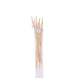 100 Pack | 5inch Natural Pearl Bamboo Skewers Cocktail Picks, Stir Sticks, Eco Friendly
