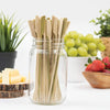 100 Pack | 10inch Eco Friendly Paddle Party Picks, Bamboo Skewers, Decorative Top Cocktail Sticks