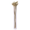 6inch Eco Friendly Twisted Knot Party Picks, Bamboo Skewers, Decorative Top Cocktail Sticks