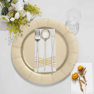 Versatile and Chic Disposable Charger Plates