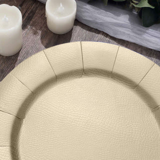 Stylish and Eco-Friendly Round Cardboard Serving Trays