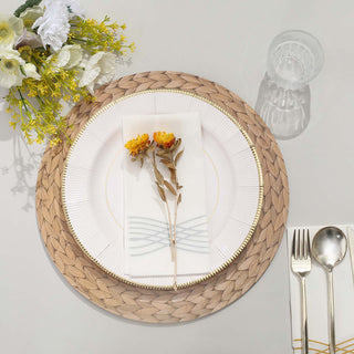 Conscious Choice for the Environment - Go Green with Our Natural Paper Placemats