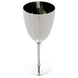 6 Pack | Silver 8oz Plastic Wine Glasses, Disposable Wine Goblets#whtbkgd