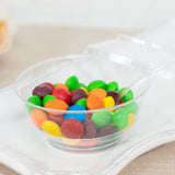 24 Pack | 3.5oz Clear Disposable Dessert Cup, Lid and Spoon Set
