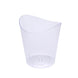 24 Pack | 4oz Clear Mini Wavy Rim Disposable Dessert Cups