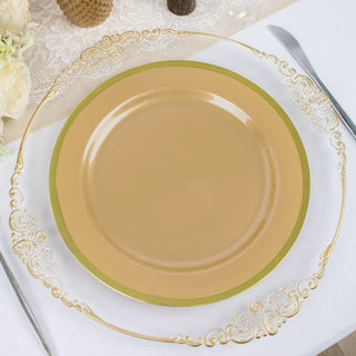 Elegant Gold Dinner Plates for Your Special Occasions