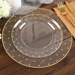 Create a Stunning Table Setting with Clear Plastic Dessert Plates