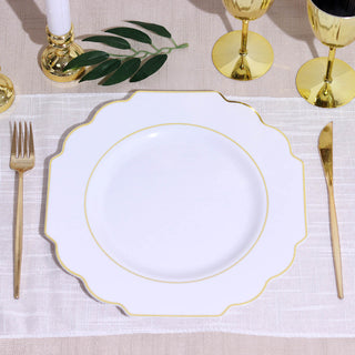 Durable and Stylish White Dinner Plates for Every Celebration