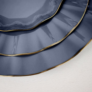 Transform Your Dining Experience with Gold Ruffled Rim Plates
