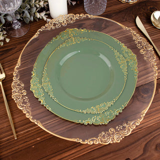 Stylish and Affordable Disposable Plates