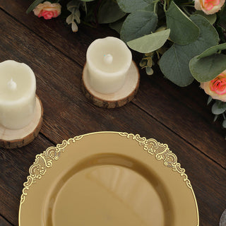 Create Unforgettable Events with our Gold Disposable Dessert Plates