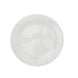 10 Pack | 8inch Clear Beaded Rim Disposable Salad Plates#whtbkgd