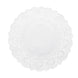 100 Pcs | 12inch Round White Lace Paper Doilies, Food Grade Paper Placemats#whtbkgd