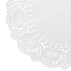 100 Pcs | 8inch Round White Lace Paper Doilies, Food Grade Paper#whtbkgd