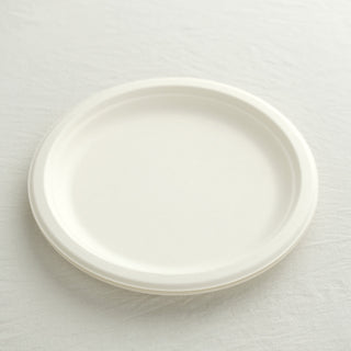 Sturdy and Versatile Round Disposable Plates