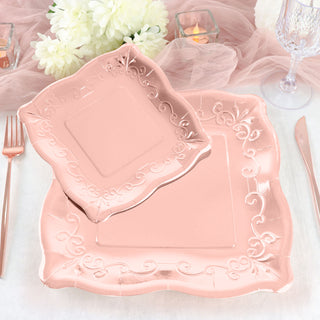 Versatile and Stylish Square Paper Plates for Any Occasion
