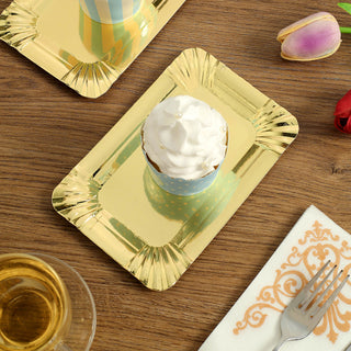 Versatile and Durable Party Supplies in Metallic Gold