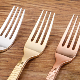 Add a Touch of Luxury with Glossy Gold Disposable Flatware