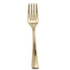 24 Pack | Gold Mini 4inch Heavy Duty Plastic Dessert Forks, Appetizer Forks#whtbkgd
