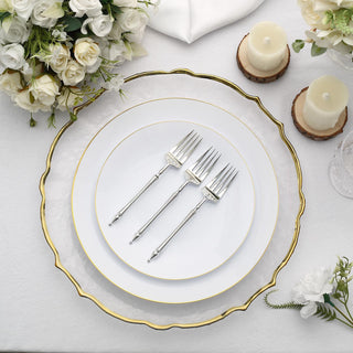 Add Elegance to Your Table with Silver Plastic Dessert Forks