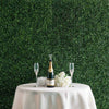 11 Sq ft. | Dark Green Boxwood Hedge Garden Wall Backdrop Mat