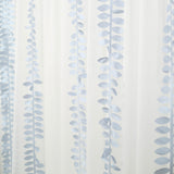 50ft | 4inch Dusty Blue Leaf Petal Taffeta Ribbon Sash, Artificial DIY Fabric Garlands