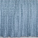 8ftx8ft Dusty Blue Satin Rosette Photo Booth Event Curtain Drapes
