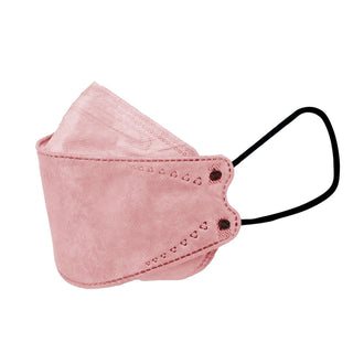 Dusty Rose Breathable KF94 Face Mask for Stylish Protection