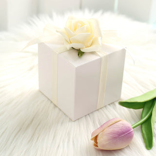 DIY White Party Favor Boxes - Add Elegance to Your Special Event