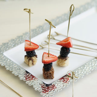 Versatile and Stylish: Bamboo Skewers Party Picks for Every Occasion