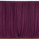 2 Pack Red Scuba Polyester Curtain Panel Inherently Flame Resistant Backdrops Wrinkle#whtbkgd