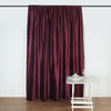 8feet Eggplant Premium Velvet Backdrop Stand Curtain Panel, Privacy Drape
