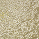 54inch x 4 Yards Champagne Premium Sequin Fabric Bolt, Sparkly DIY Craft Fabric Roll
