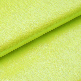 Yellow Glossy Polyester Fabric Roll for Stunning Event Decor