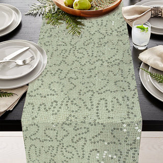Create a Rustic Ambiance with the Silver Sequin Burlap Fabric Bolt