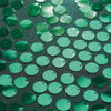 4 Yards Hunter Emerald Green Big Payette Sequin Fabric Roll, Mesh Sequin Craft Fabric Bolt#whtbkgd
