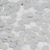 54inch x 4 Yards Silver Big Payette Sequin Fabric Roll, Mesh Sequin DIY Craft Fabric Bolt#whtbkgd
