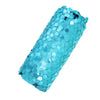 54inch x 4 Yards Turquoise Big Payette Sequin Fabric Roll, Mesh Sequin DIY Craft Fabric Bolt