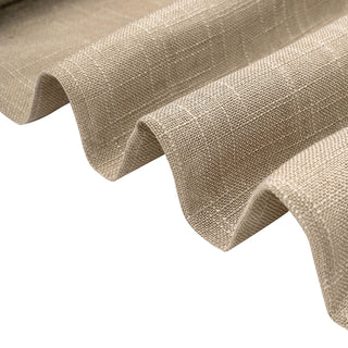 Taupe Faux Burlap Fabric Roll for Event Décor
