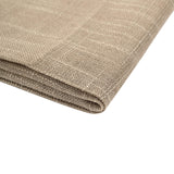 54inch x 10 Yards Taupe faux Burlap Fabric Roll, Jute Linen DIY Fabric Bolt