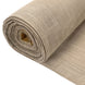 54inch x 10 Yards Taupe faux Burlap Fabric Roll, Jute Linen DIY Fabric Bolt