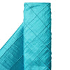 54inch x 10 Yards Turquoise Pintuck Taffeta Fabric Bolt, DIY Craft Fabric Roll