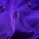 54inch x 5 Yards Purple Sequin Tuft Design Taffeta Fabric Bolt, DIY Craft Fabric Roll#whtbkgd