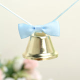 24 Pack | Gold Kissing Bells, Cowbell Farmhouse Wedding Favors